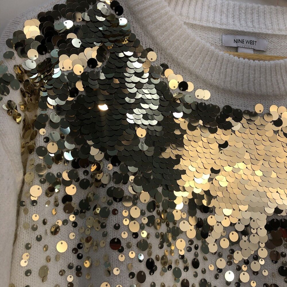 NEW Nine West Women’s X-Small STRETCH Soft Knit Sweater - Picture 4 of 15